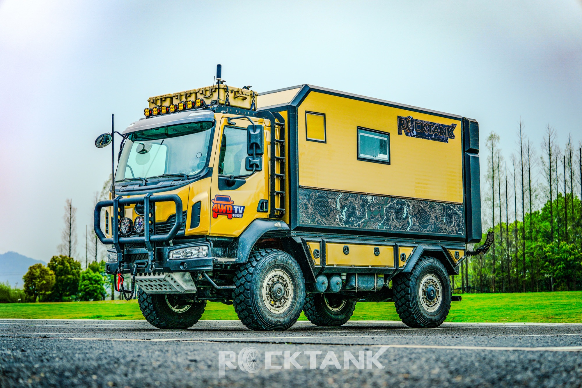 ROCKTANK Blue Sheep expedition RV, the manufacturing foundation behind MarsChallenger