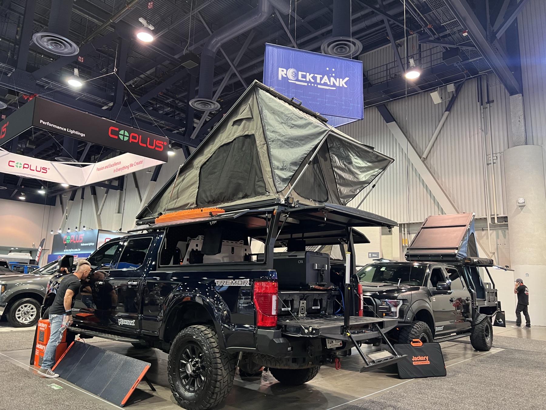 ROCKTANK products displayed at SEMA
