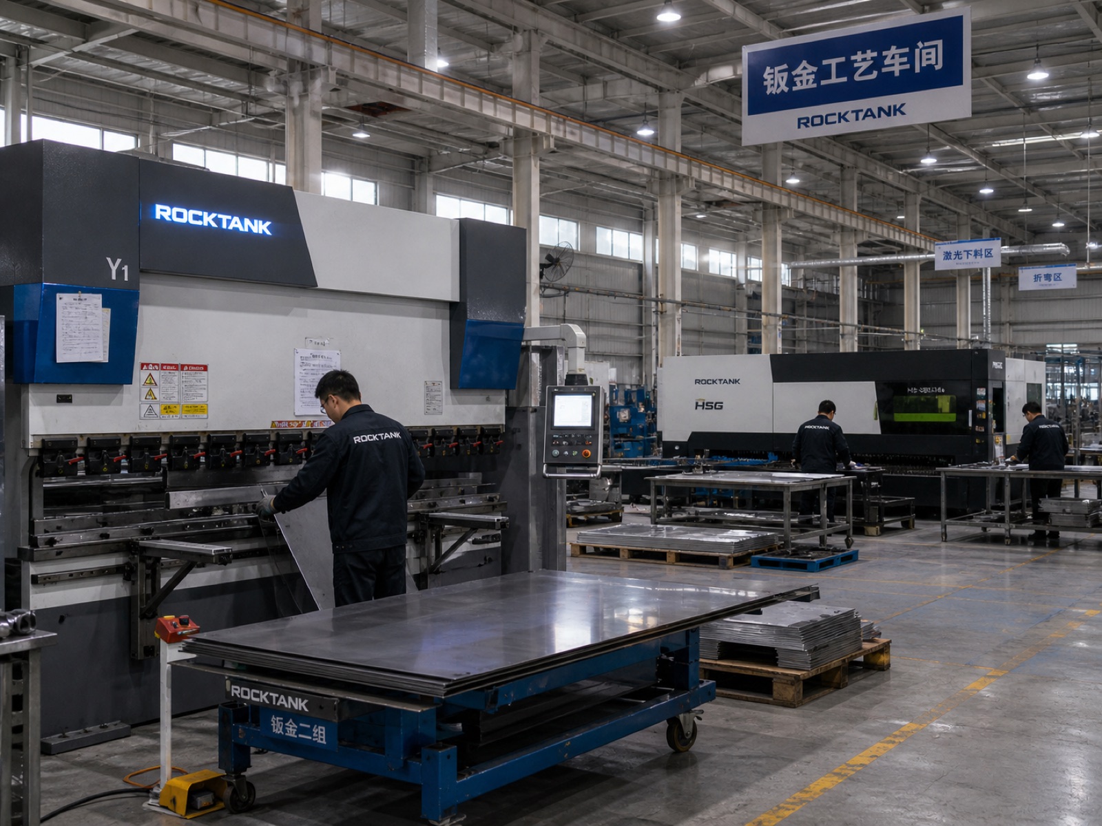 ROCKTANK sheet metal workshop